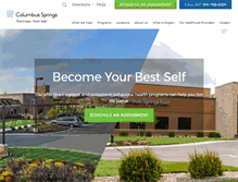 Tablet Screenshot of columbussprings.com